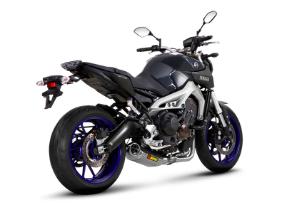 Akrapovic Racing Line Titanium Exhaust System w/Titanium End Cap for Yamaha MT-09/FZ-09 14-16/Tracer 900/900 GT/FJ-09 15-16
