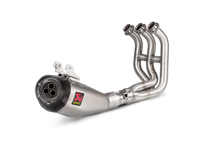 Akrapovic Racing Line Titanium Exhaust System w/Carbon End Cap for Yamaha MT-09/FZ-09 17-20/Tracer 900/900 GT/FJ-09 17-20/XSR 900/GP 16-21 Akrapovic