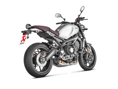 Akrapovic Racing Line Titanium Exhaust System w/Carbon End Cap for Yamaha MT-09/FZ-09 17-20/Tracer 900/900 GT/FJ-09 17-20/XSR 900/GP 16-21 Akrapovic
