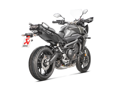 Akrapovic Racing Line Titanium Exhaust System w/Carbon End Cap for Yamaha MT-09/FZ-09 17-20/Tracer 900/900 GT/FJ-09 17-20/XSR 900/GP 16-21 Akrapovic