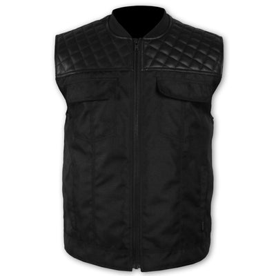 Shark Leathers - Shark Revolver Leather Vest - Shark Leathers