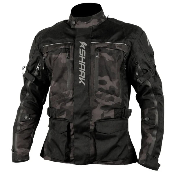 Shark Leathers - Mens Venture Pro Bundle - Black Camo - Shark Leathers