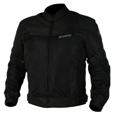 Shark Maverick Jacket Black, Front | Shark Leathers