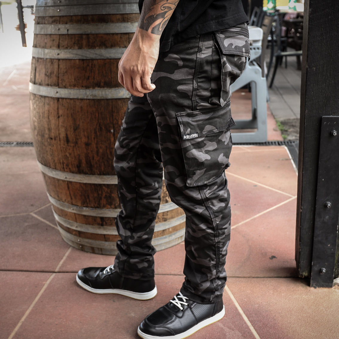 Shark - Mens Rambo Protective Cargos [Camo]