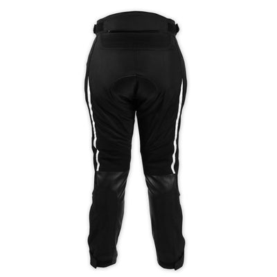 Shark Leathers - Shark Ladies Tract Pants - White - Shark Leathers