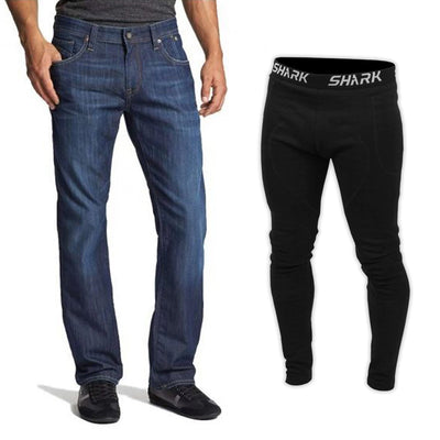 Shark Protective Under Leggings, Detail | Shark Leathers