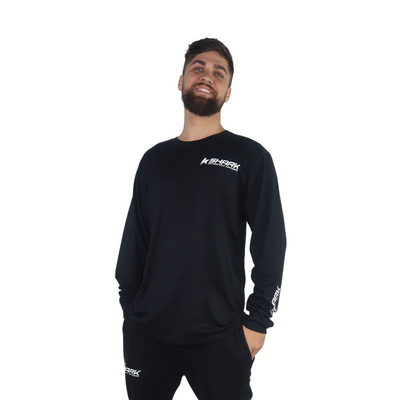 Shark Corp 2 Long Sleeve Tee, Front | Shark Leathers