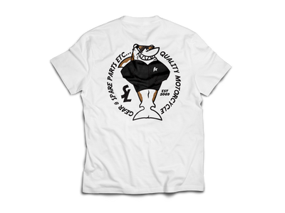Shark Sharkie Tee White Shark Leathers