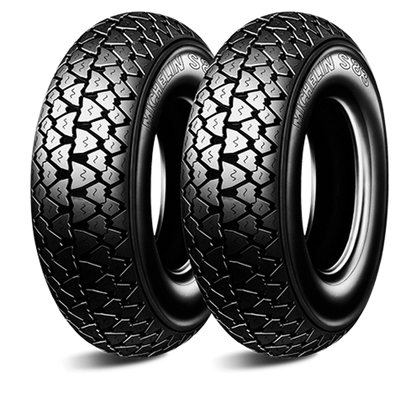 Michelin S83 Front or Rear Tyre 3.00-10 42J Tubeless