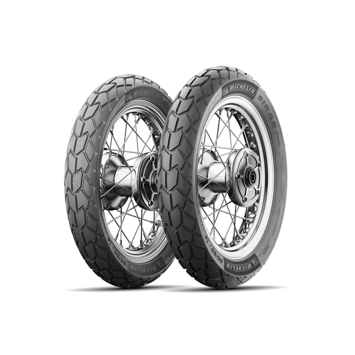 Michelin Sirac Rear Tyre 120/90-17 64T Tube Type