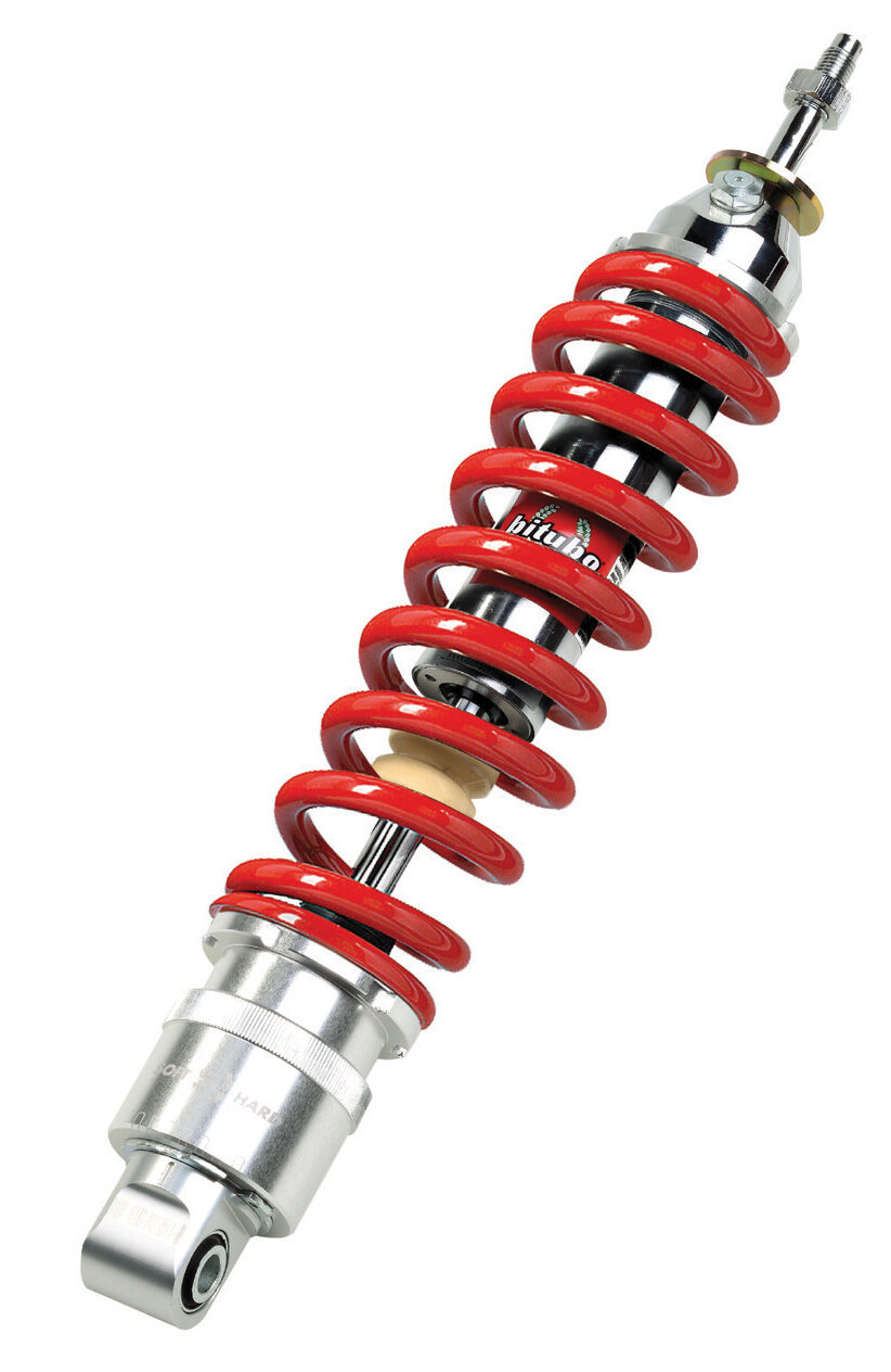 Bitubo WAE01 - Front Mono Shock - Red Spring [Adjustable: Preload, Rebound]