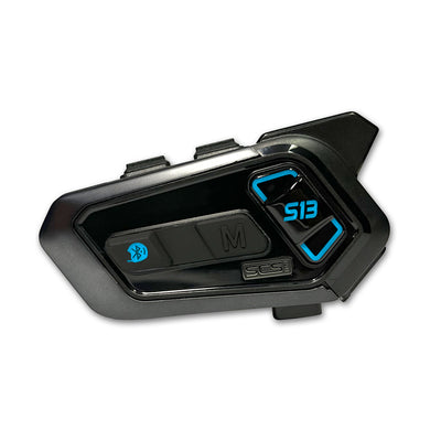 SCS S13 Bluetooth Intercom, Front | Shark Leathers