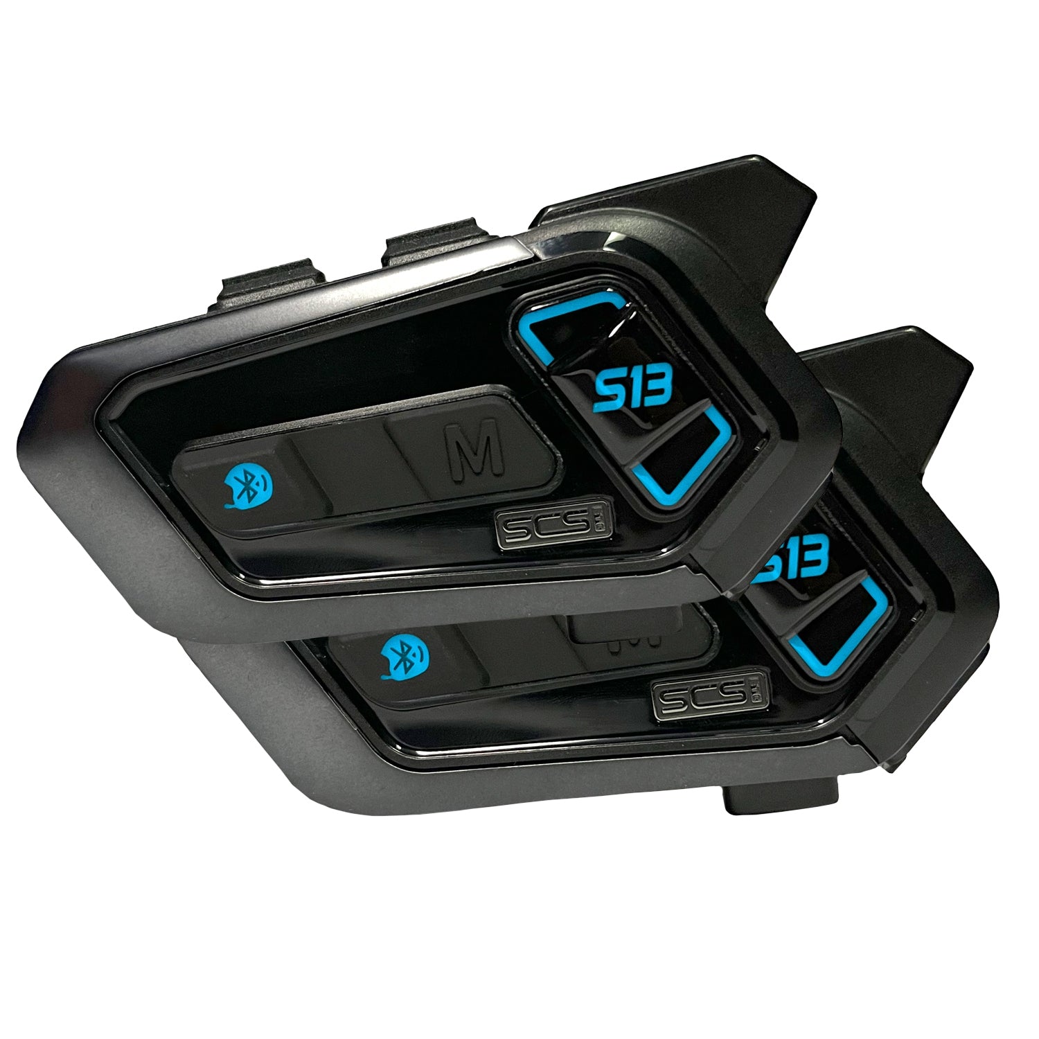 SCS - SCS S13 Bluetooth Intercom [Dual Pack] - Shark Leathers