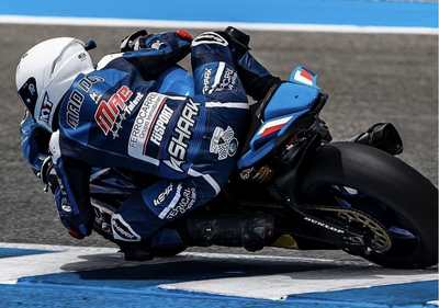 Shark Leathers Custom Race Suit, Back | Shark Leathers