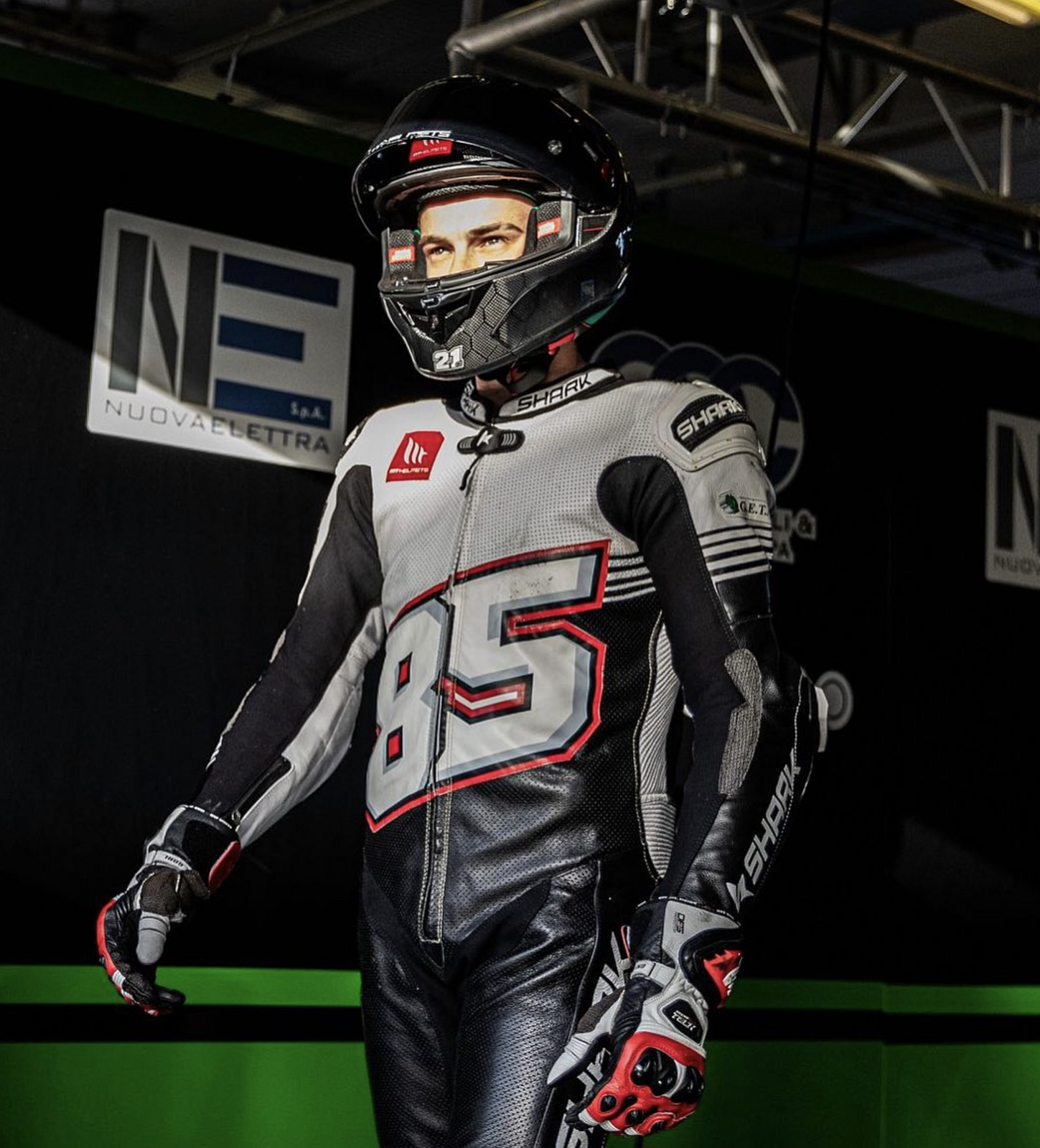 Shark Leathers Custom Race Suit