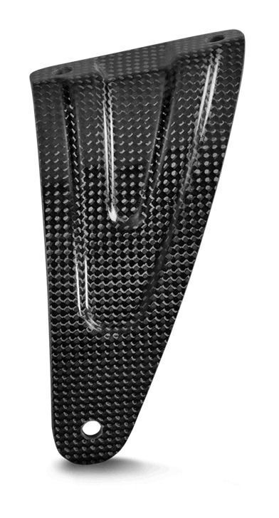 Akrapovic P-MBA10R7 Carbon Muffler Bracket for Aprilia RSV4 15-Up Akrapovic