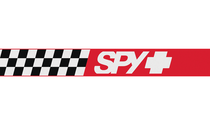 Spy Optic Foundation MX Goggle Checkers Red w/HD Clear Lens
