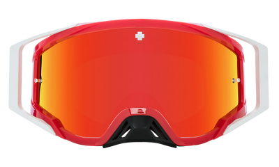 Spy Optic Foundation MX Goggle Checkers Red w/HD Clear Lens