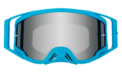 Spy Optic Foundation MX Goggle Plus Bolt Blue w/HD Smoke/Silver Spectra Lens