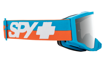 Spy Optic Foundation MX Goggle Plus Bolt Blue w/HD Smoke/Silver Spectra Lens