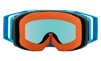 Spy Optic Foundation MX Goggle Plus Bolt Blue w/HD Smoke/Silver Spectra Lens