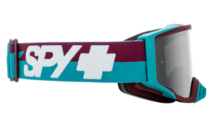Spy Optic Foundation Plus MX Goggle Bolt Teal w/HD Smoke/Silver Spectra Mirror & HD Lear Lens