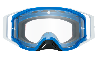 Spy Optic Foundation MX Goggle Checkers Blue w/HD Clear Lens