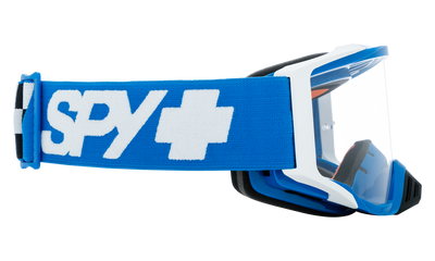 Spy Optic Foundation MX Goggle Checkers Blue w/HD Clear Lens