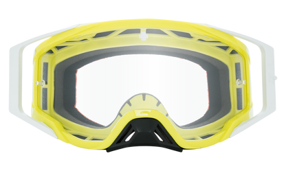 Spy Optic Foundation MX Goggle Checkers Hi-Vis w/HD Clear Lens