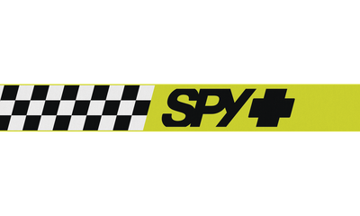 Spy Optic Foundation MX Goggle Checkers Hi-Vis w/HD Clear Lens