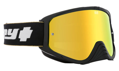 Spy Optic Woot Race MX Goggle 25th Anniversary Black/Gold w/HD Smoke/Gold Spectra Lens
