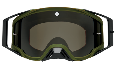 Spy Optic Foundation MX Goggle Plus Reverb Olive w/HD Smoke Lens