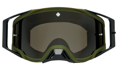 Spy Optic Foundation MX Goggle Plus Reverb Olive w/HD Smoke Lens