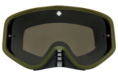 Spy Optic Woot Race MX Goggle Reverb Olive w/HD Smoke Lens