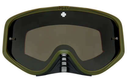 Spy Optic Woot Race MX Goggle Reverb Olive w/HD Smoke Lens