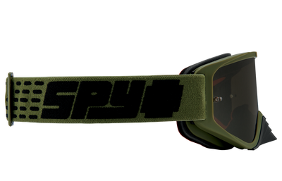 Spy Optic Woot Race MX Goggle Reverb Olive w/HD Smoke Lens
