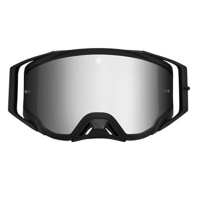 Spy Optic Foundation Plus MX Goggles Speedway Matte Black w/HD Smoke Platinum Spectra Mirror & HD Clear Lens