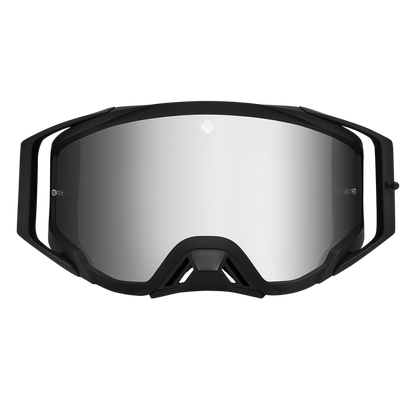 Spy Optic Foundation Plus MX Goggles Speedway Matte Black w/HD Smoke Platinum Spectra Mirror & HD Clear Lens