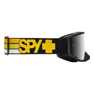 Spy Optic Foundation Plus MX Goggles Speedway Matte Black w/HD Smoke Platinum Spectra Mirror & HD Clear Lens