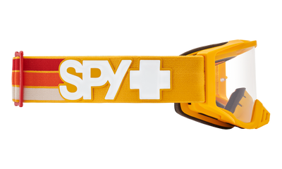 Spy Optic Foundation MX Goggles Speedway Matte Gold w/HD Clear Lens