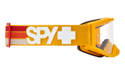 Spy Optic Foundation MX Goggles Speedway Matte Gold w/HD Clear Lens