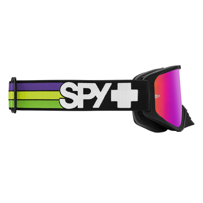 Spy Optic Woot Race MX Goggles Speedway Matte Purple w/HD Smoke Purple Spectra Mirror & HD Clear Lens