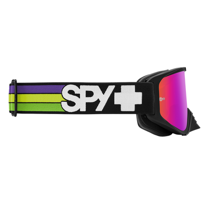 Spy Optic Woot Race MX Goggles Speedway Matte Purple w/HD Smoke Purple Spectra Mirror & HD Clear Lens