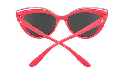 Spy Optic Julep Sunglasses Coral Gray w/Light Blue Flash Mirror Lens