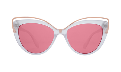 Spy Optic Julep Sunglasses Matte Crystal w/Rose Lens