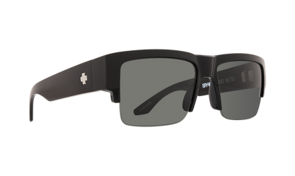 Spy Optic Cyrus 50/50 Sunglasses Black w/Happy Gray Green Lens