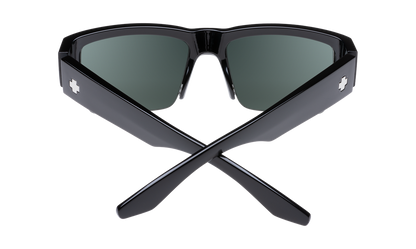 Spy Optic Cyrus 50/50 Sunglasses Black w/Happy Gray Green Lens