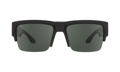 Spy Optic Cyrus 50/50 Sunglasses Black w/Happy Gray Green Lens