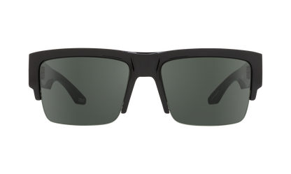Spy Optic Cyrus 50/50 Sunglasses Black w/Happy Gray Green Lens