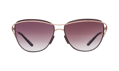 Spy Optic Marina Sunglasses Rose Gold w/Happy Merlot Fade Lens